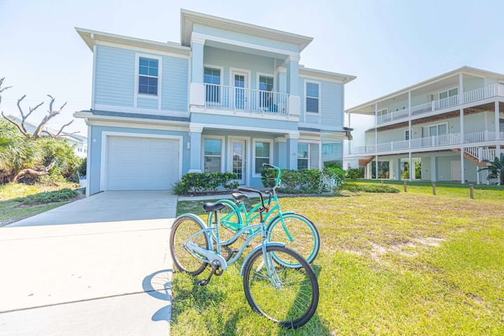 "Legasea", Una Hermosa Casa De Playa De Lujo De 5 Habitaciones / 4 Baños Con Capacidad Para 12 Personas - Palm Coast