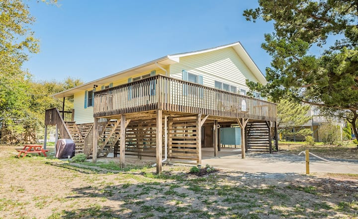 Landing Pad - Oceanside, 4 Br, 350 Yards To Beach - Kill Devil Hills, NC