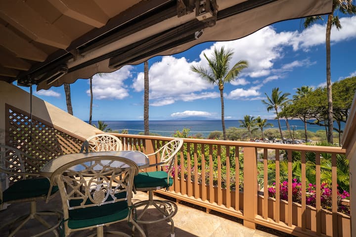Ocean View, Beautiful Front Row Unit, Mka207 - Wailea Beach
