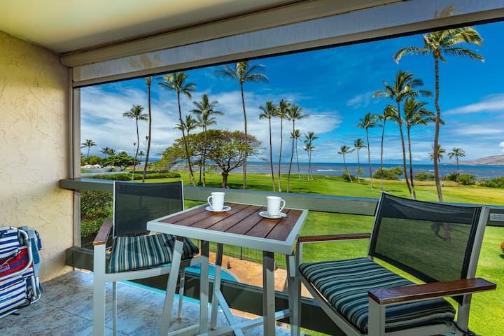 Leinaala Oceanfront # 302 Vista Panorámica Al Mar, Frente Al Mar, Excelente Ubicación - Kihei, HI