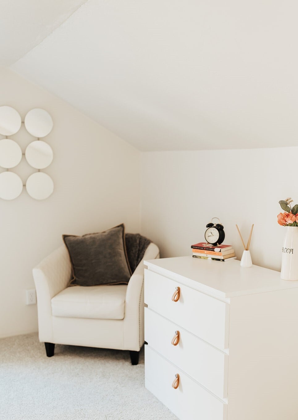 Grab a book and find your quiet spot in the upstairs bedroom reading nook. 