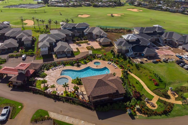 Two Bedroom Suite in Sunny Poipu w/ pool and AC!