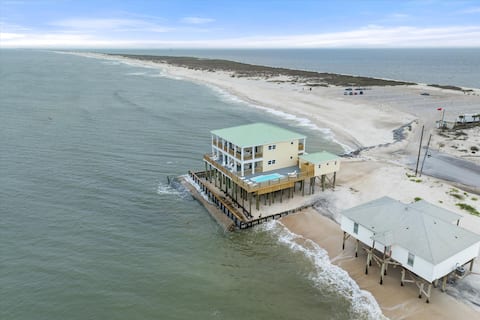 Shamrock Shores - Gulf-front 6 Bedroom Beach