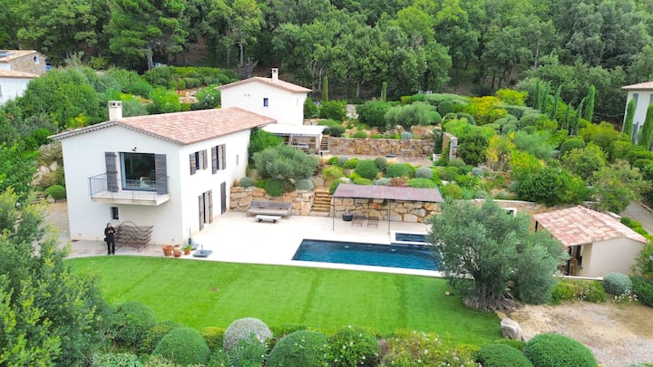 Villa Suzanne (10p) With Pool At French Riviera - La Garde-Freinet