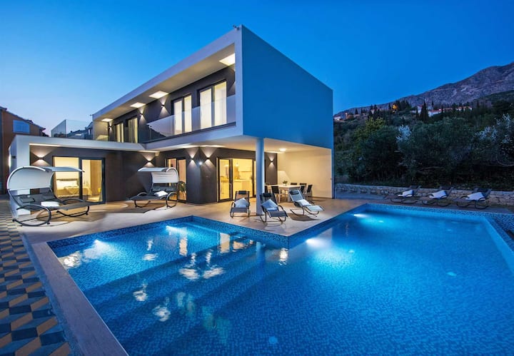 Nueva Villa Moderna Luce 10 Min. Al Centro De Dubrovnik, 10 Min. A La Playa - Cavtat