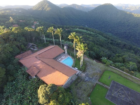 Mansion with 8 Suites on the Mountain Top in Guara