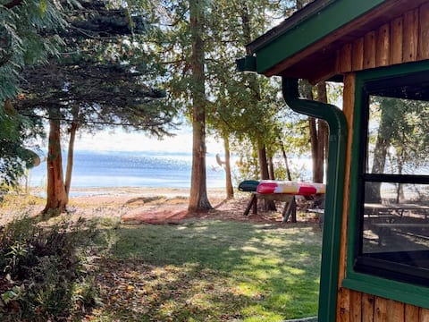 Wismar Cabin Waterfront-  Private Sand Beach