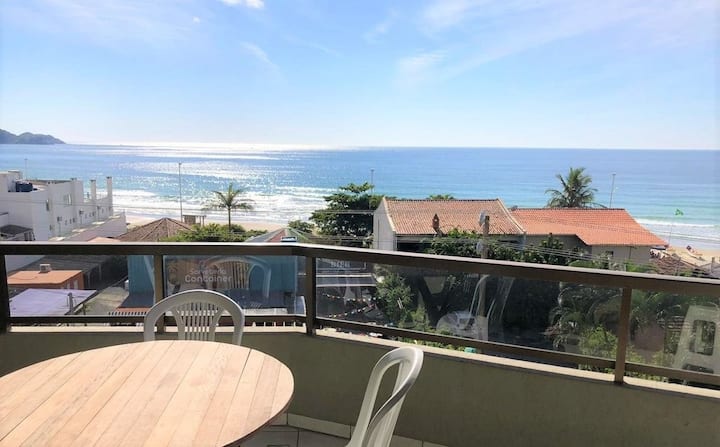 Apto 4 Quartos Frente Avenida Com Vista Mar - Bombinhas