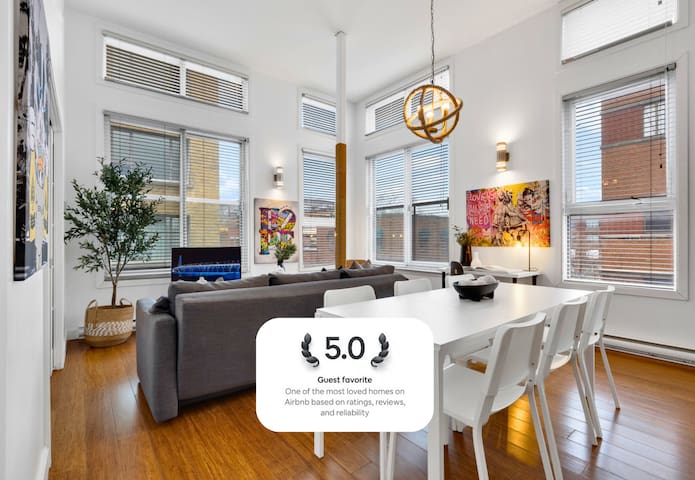 LiV MTL Main-303 | Spacious 2BR Suite + Mezzanine