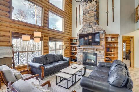 Spacious Mtn Manor, 1 Mi to Brian Head Resort!