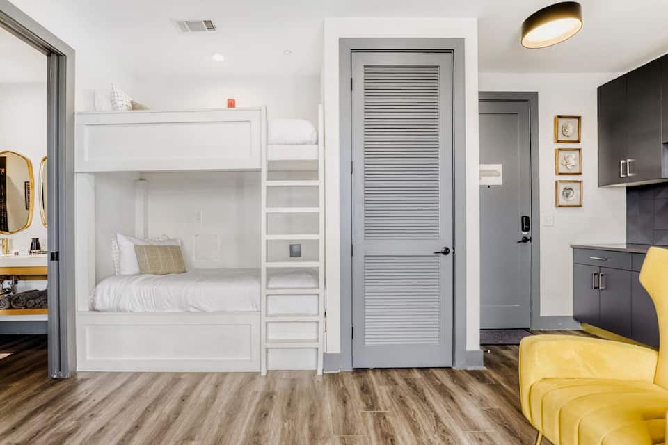 Twin-over-twin bunk beds