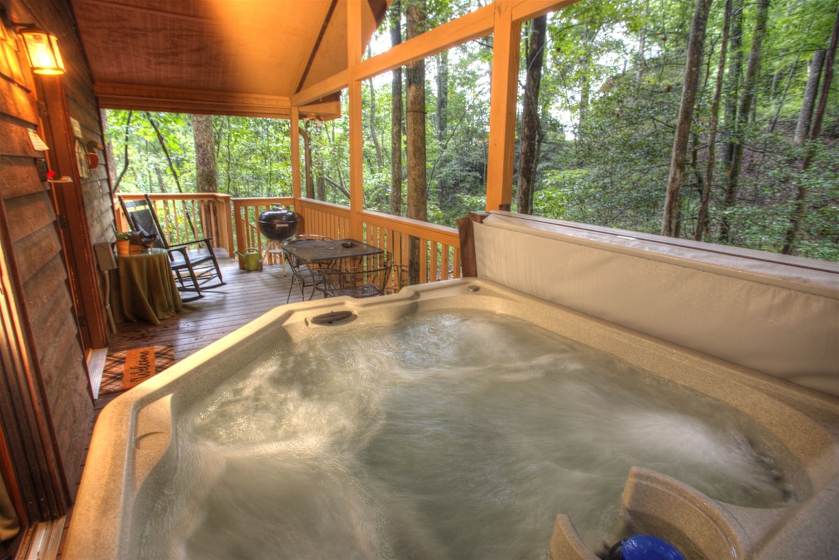 97 Serenity 1b/1b with hot tub - Cabins for Rent in Sautee