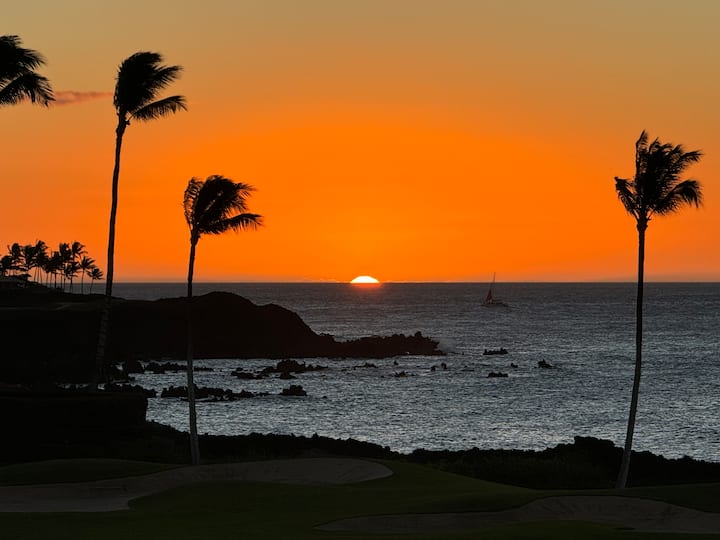 2BR Breathtaking Ocean Views in Mauna Lani Point - Apartments for