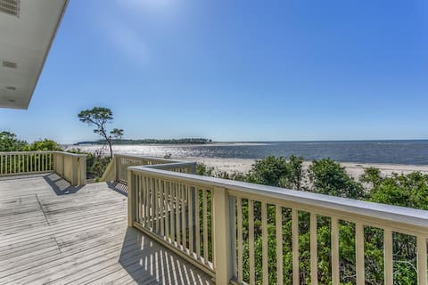 Beachfront, Quiet, Natural, Elevator ~ Island Idyl