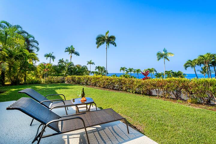 Maile Hale: Keauhou Oceanview AC Home Near Beach