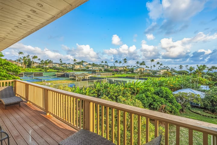 Ocean View 5 Bedroom Sleep 12 Walk To Poipu Beach! - Poipu, HI
