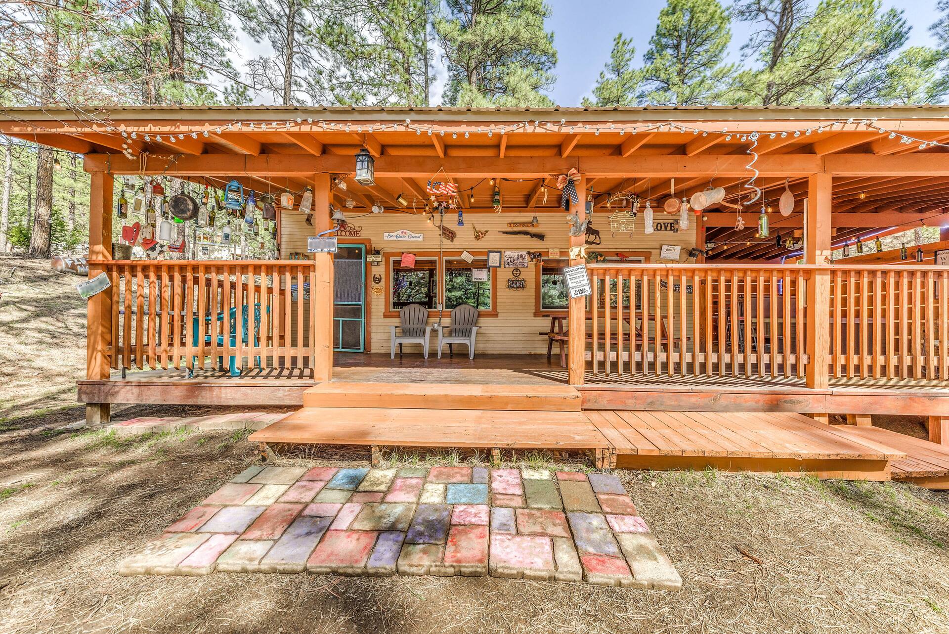 NIEUWE! Ruidoso Cabin - 2 Miles van Grindstone Lake!