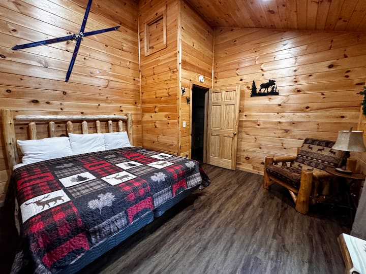 Spálňa s manželskou posteľou