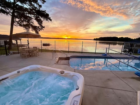 6,000SqFt Lake Escape | 8BR, Pool+Hot Tub, Sunrise