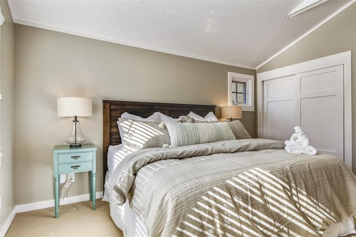 King Bedroom at Baker Beach Cottage