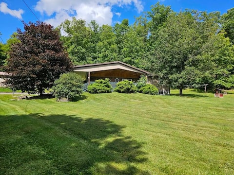 Elk From the Hot Tub - Bugle Inn