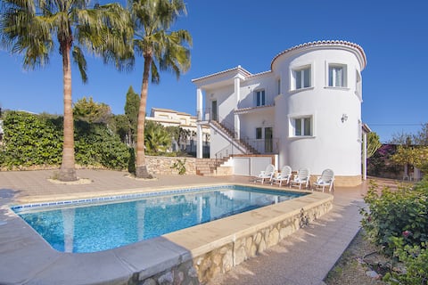 Soleada, Beautiful villa for 8 pax in Calpe privat