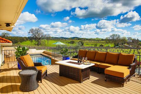Plymouth Villa w/ Working Vineyard & Private Pool!