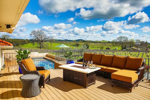 Plymouth Villa w/ Working Vineyard & Private Pool!