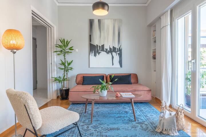 Sun-Splashed Sanctum with Big Balconies, Acropolis