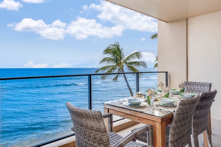 MA 519 Tranquil OceanFront 2BD AC