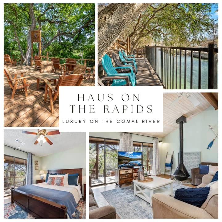 Haus On The Rapids*outdoor Deck & River Access - New Braunfels, TX