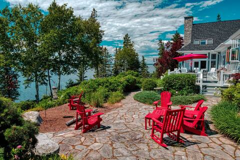 Cape Rosier Maine 6 bedroom estate on the Penobsco