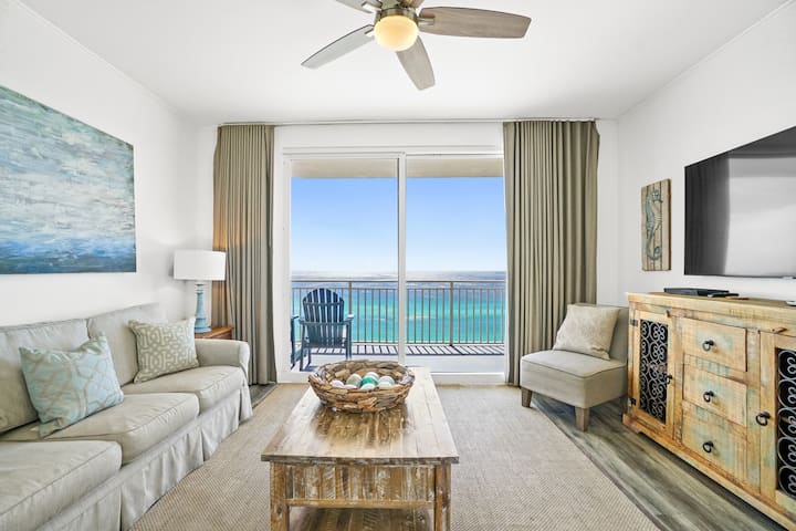 Splash Corner Unit - Direttamente Sulla Spiaggia - Nuovo Tutto - Piscina Frontale Sul Golfo E Altro - Panama City Beach, FL