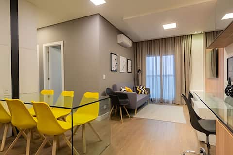 2 Bedrooms, Garage and amazing view of the batel -23A