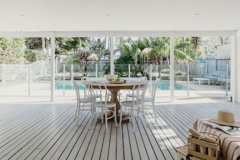 The Beach House, 25 Tomaree Road house with pool
