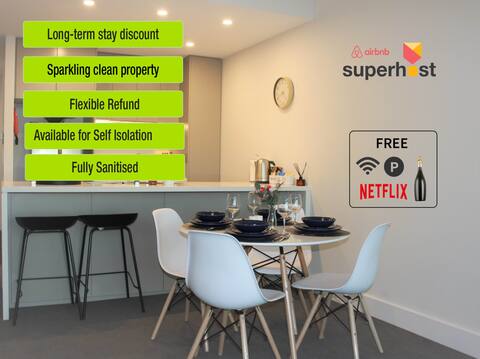 Modern Apt - Stunning city views - Olympic Park