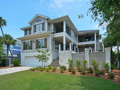 Luxury 3rd Row Ocean Home w/ Private Pool!
