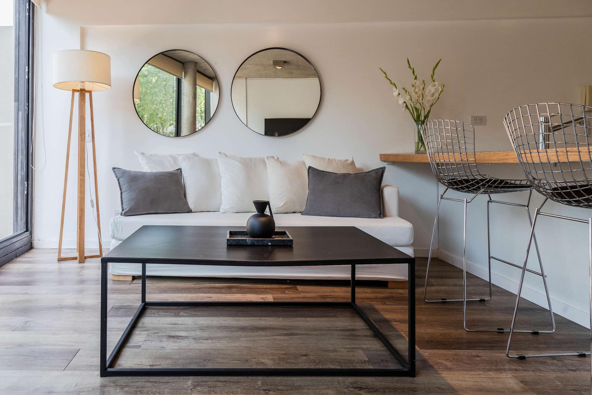 Apartamento de 1 quarto com terraço privativo em Palermo