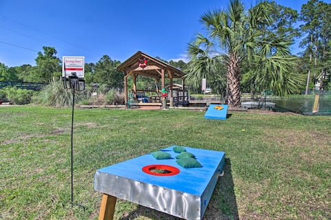 Waterfront Midway Home w/ Sunroom & Large Yard
