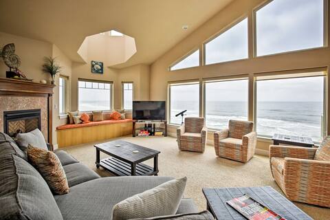 Oceanfront South Beach Home w/ Hot Tub & Sauna