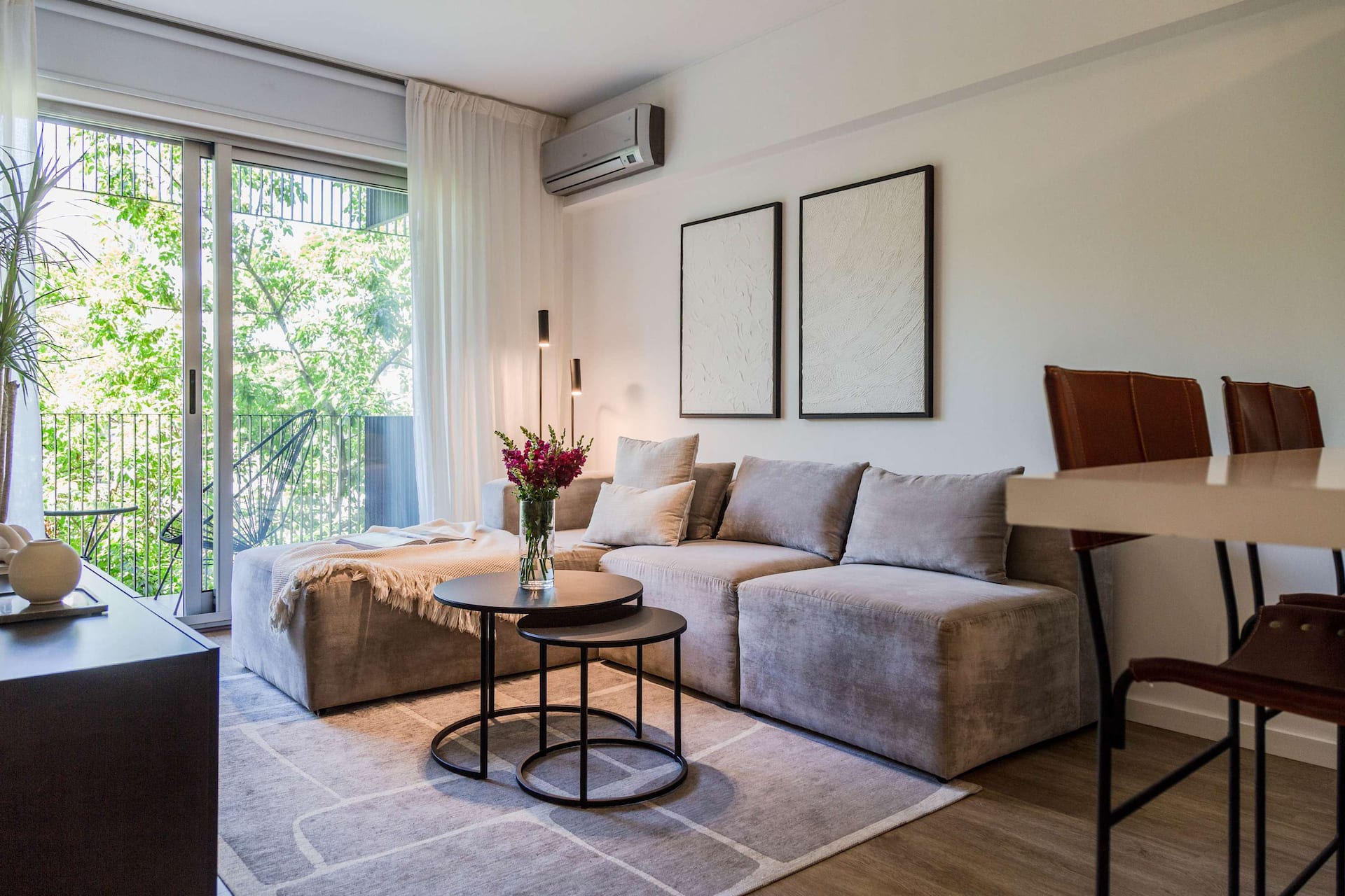 Apartamento de 1 quarto em Palermo