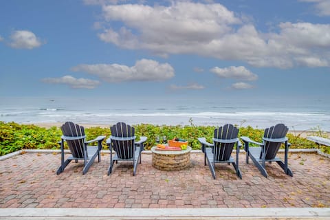 Hot Tub-Dog Friendly-Full Beach and Ocean View