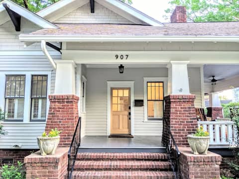 Top performing Airbnb: Tree-Lined Street. Walk to Shops. Beautiful Porch. in Elizabeth