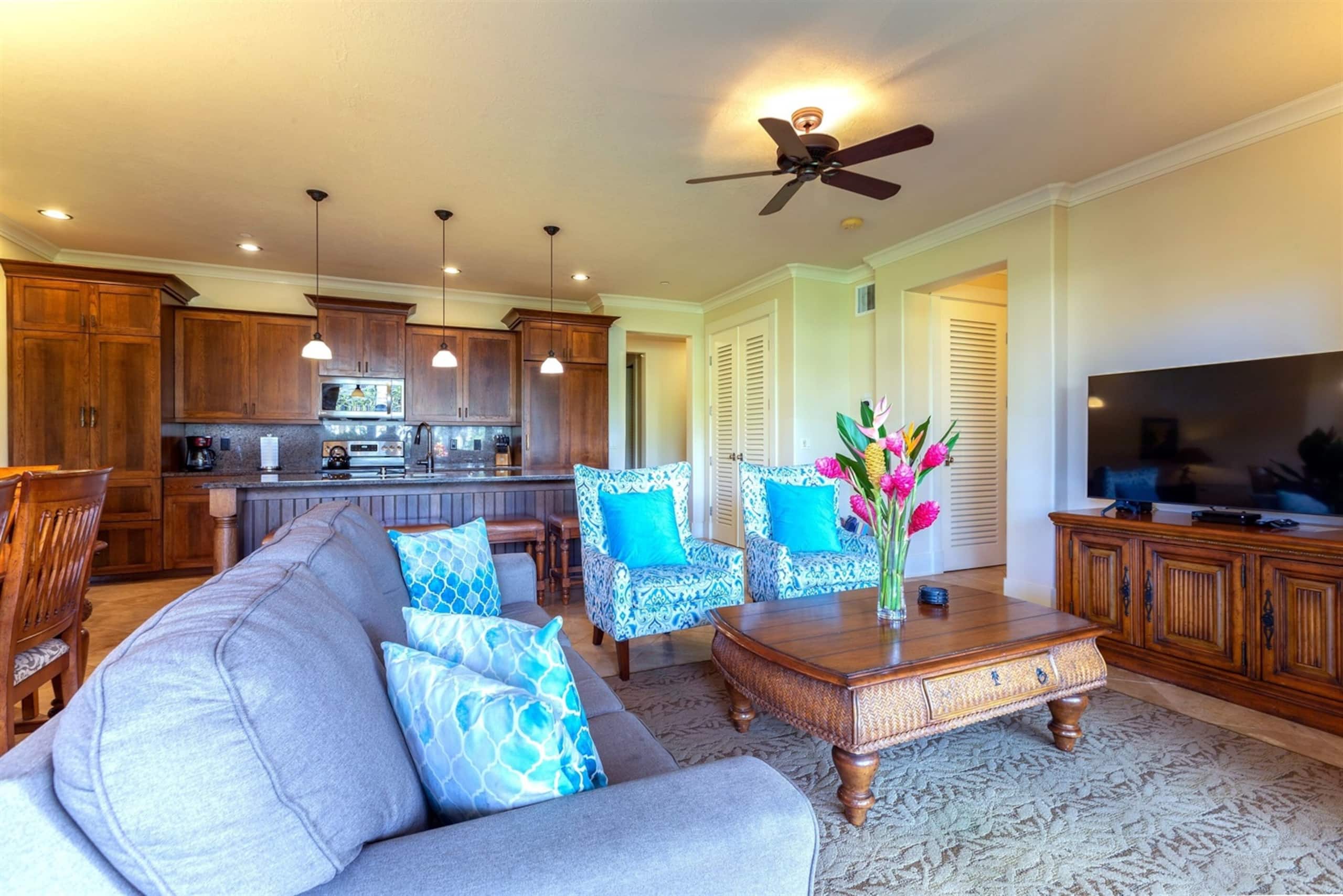 3 King Beds/3 Baths, AC, 5 Min Walk to Poipu Beach - Photo 1