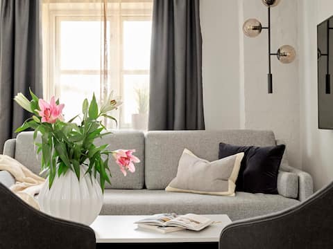 Successful Airbnb property: Spacious Two-Bedroom Apartment for 6 with Elevator in Indre By