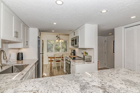 Community pool and recently remodeled top condo!