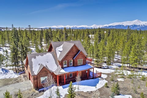 'Rocky Bear Lodge' on 2 Acres Near Turquoise Lake