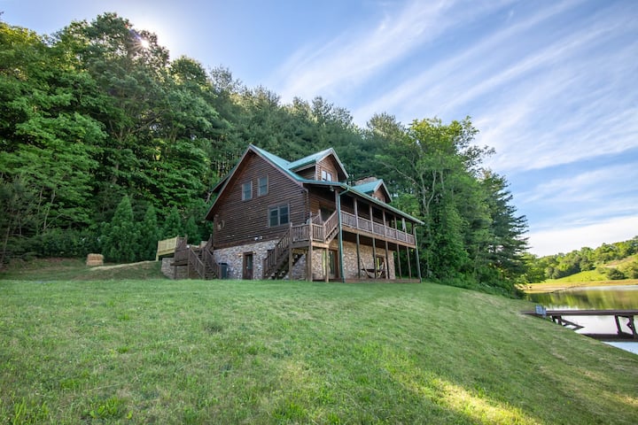 Waterfront home in picturesque community