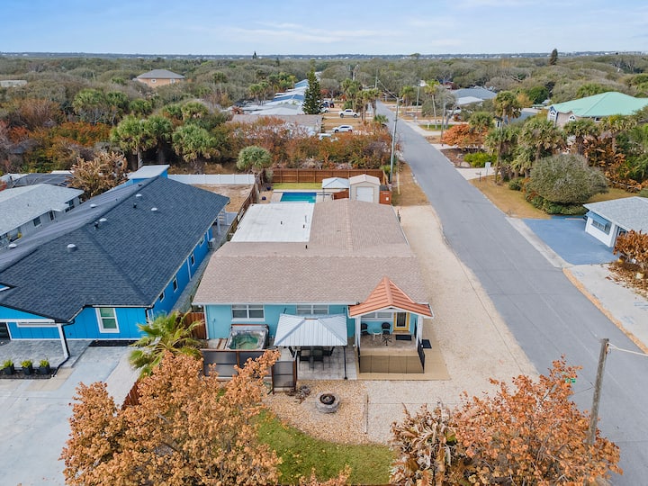 Walk To Beach-hot Tub-pet Friendly-beachside Oasis - New Smyrna Beach, FL