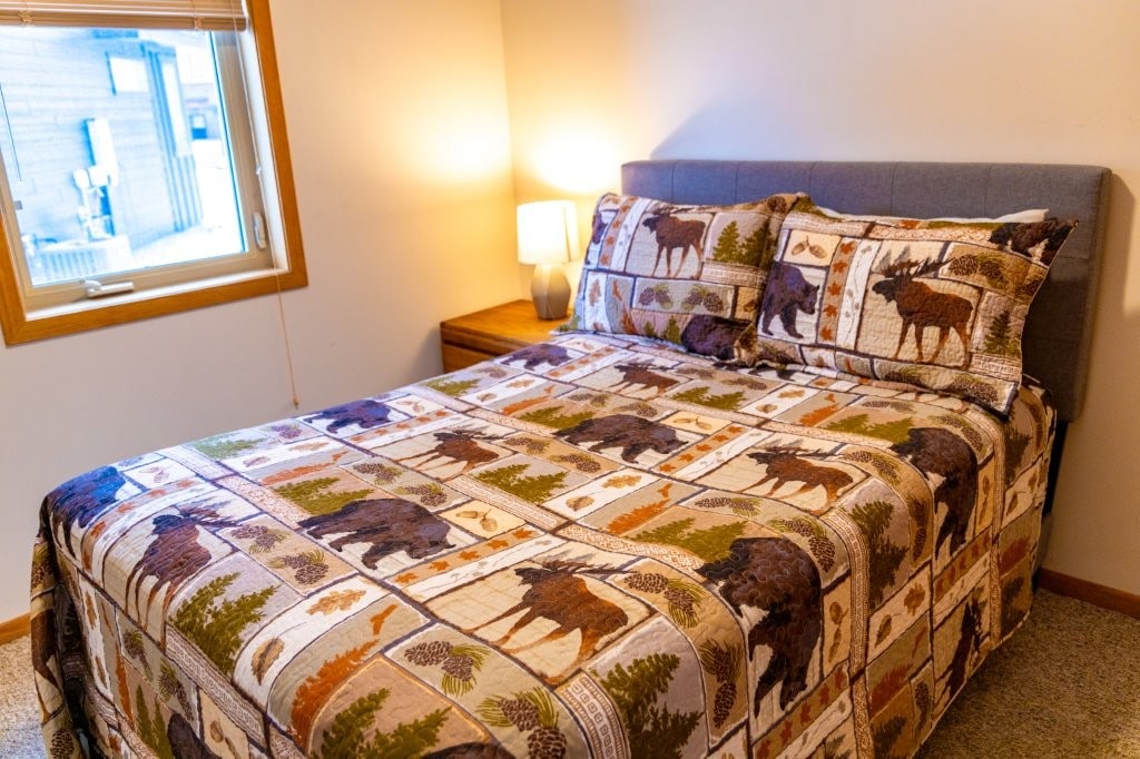 Plná spálňa na hlavnom poschodí